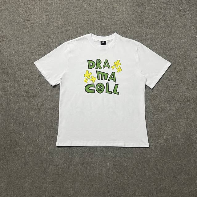 P70 Dc18# 实拍图 Drama Call Heaviest In The Game Tee 纯棉短袖 230G纯棉双纱 高克重螺纹 不松不垮 Color