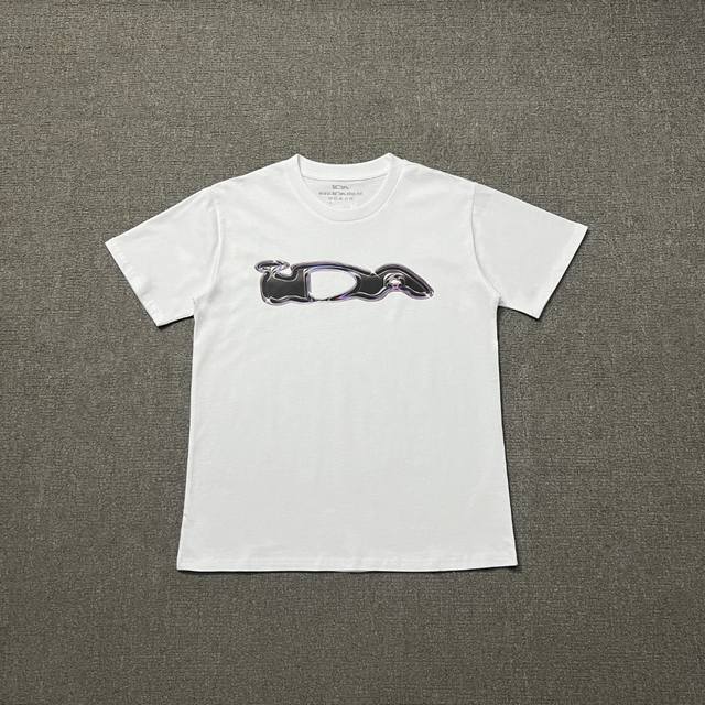 P70 Da03#Ida Sply 纯棉短袖 230G双纱 高温预缩 细节辅料 还原 Color: 白色 Size：S M L Xl
