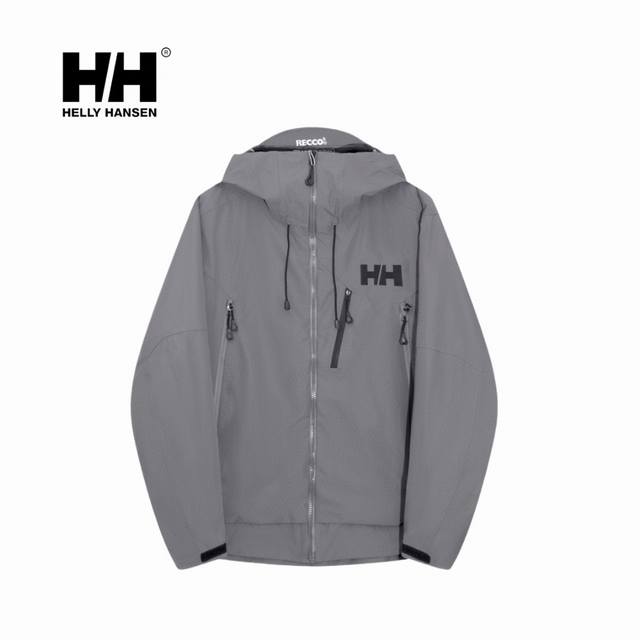 320 原版开发 款号：Hh066 顶级溢胶版 Helly Hansen丨海丽汉森 24Fw 新款奥丁Odin硬壳户外冲锋衣连帽外套 这款冲锋衣来自专业户外品牌