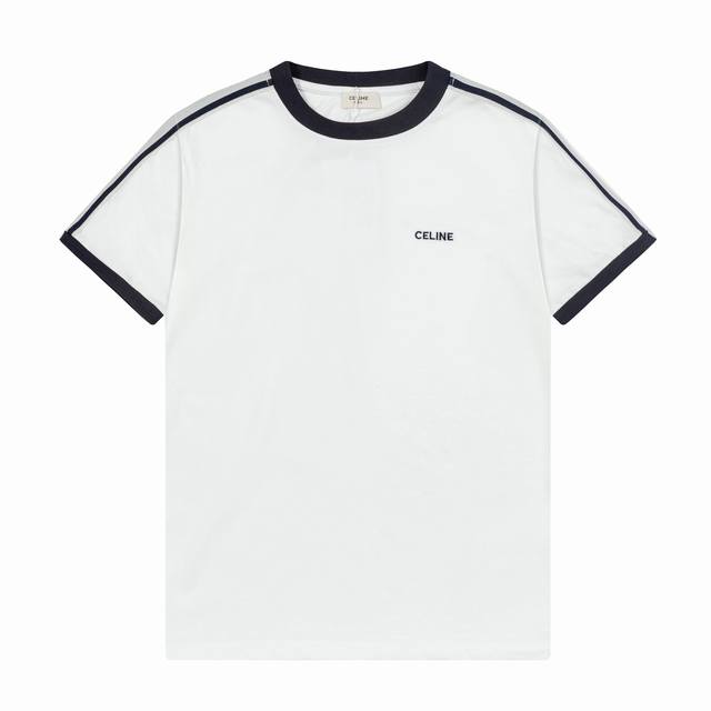 110 女款 隔天到 Celien 赛琳 2025新款 50支双冰爽棉170G面料 标志品牌字母Logo印花工艺标识 官方同步 高版本 时尚个性 百搭潮流 纯原