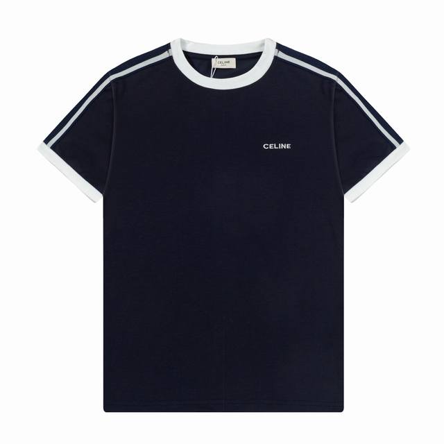 110 女款 隔天到 Celien 赛琳 2025新款 50支双冰爽棉170G面料 标志品牌字母Logo印花工艺标识 官方同步 高版本 时尚个性 百搭潮流 纯原