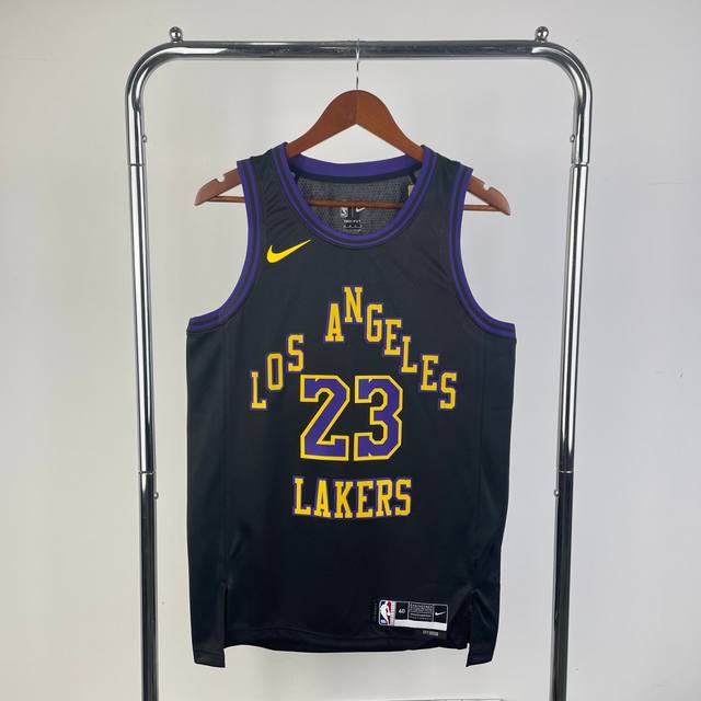 70 顶级刺绣版本 款号:S51 Nike Nba Lebron James 勒布朗詹姆斯詹皇球衣 陈冠希李易峰各路大神上身同款 La洛杉矶湖人队23号球衣 S