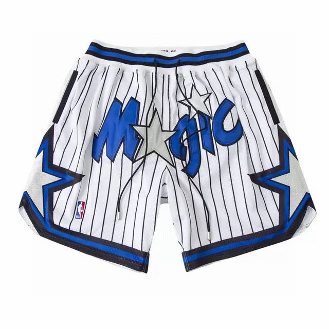90 款号 K06 Mitchell &Ness X Just Don联名奥兰多魔术队复古刺绣球裤 篮球短裤 Just Don Nba 球队球裤系列单品 -定制
