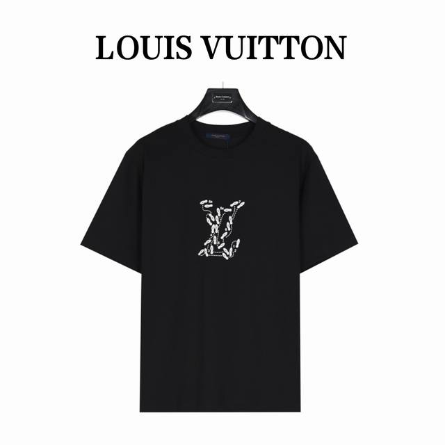Louis Vuitton 路易威登 员工限定发泡印花短袖T恤 Lv Special-Project部门最强员工服，也是Virgil在生命最后一年留下的手稿，