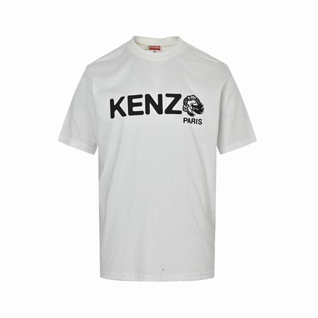 : 160 Kenzo 高田贤三 龙年系列字母印花短袖 原版1500购入，采用190克全棉布料，水洗过预缩。定制加密加厚皮料，激光烧花工艺。一件衣服需要激光切割