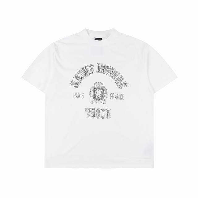 180 Balenciaga巴黎世家 艺术破坏裂纹印花短袖 全新的面料与车线工艺，全程都是定织定染的，特殊色的决绝忌讳现成面料，大货只用到10卷面料，虽然付小缸