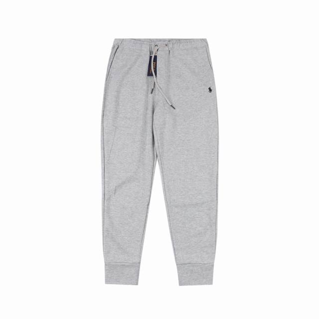 260 Ralph Lauren 拉夫劳伦 基础款小马刺绣Logo 束口卫裤 男女款 380克纯棉面料 比普通的面料更加好穿舒适不臃肿 定制面料 经典小马刺绣L