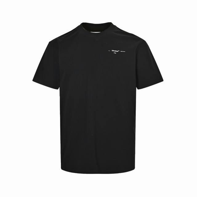 ：180 Off White C O Virgil 19Ss 水彩油画箭头印花短袖 调色耗时一月 面料需定染成杏色 非市面错误版本的白色 在试调拔印效果 做工比