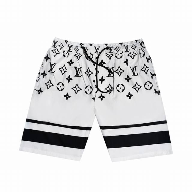 90 Louls Vultton 路易威登 春夏季新款休闲高品质速干裤梭织面料 沙滩裤，超高端品质3D数码印花工艺制作而成，原版复刻、整体提花最新字母联盟Log