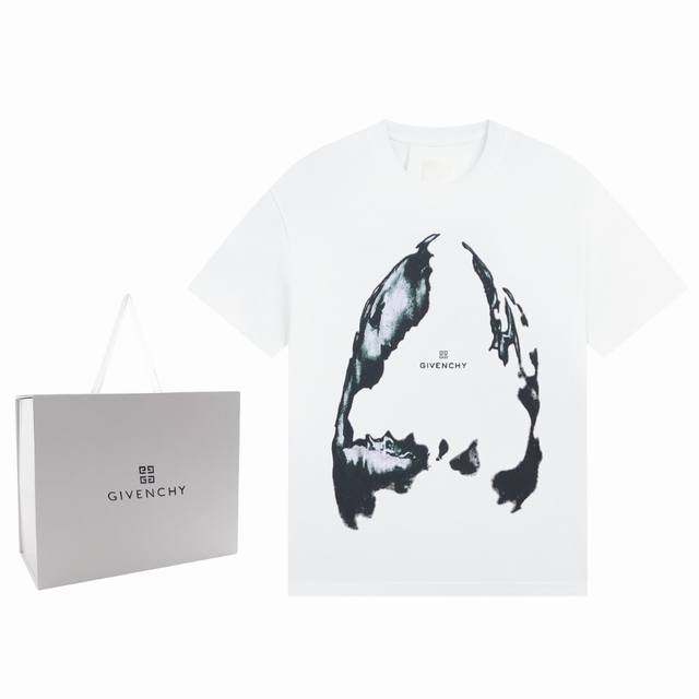 P120 顶级复刻 区别通货 - Givenchy 纪梵希 大鲨鱼虚影休闲短袖 - 顶级复刻 区别通货 - 购入原版开模打造，全套定制辅料，细节决定成败。 -