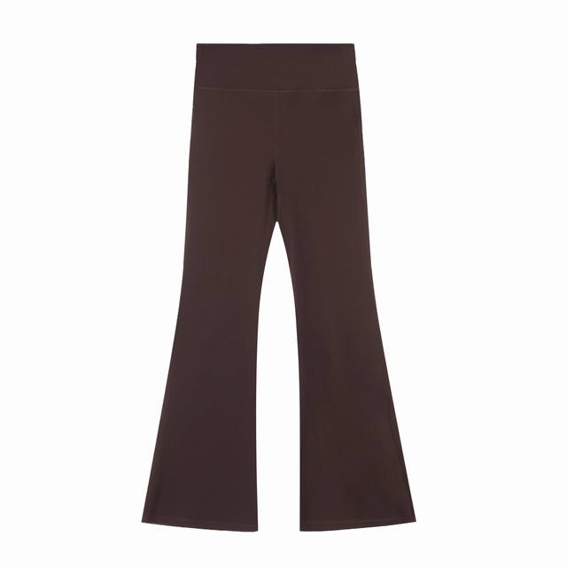 Lu704 P200 顶级版本 Lululemon 经典款Groove系列女士运动休闲阔腿高腰喇叭裤 上架即是巅峰 月销超过经典款的一款高腰长裤 版型修饰腿型