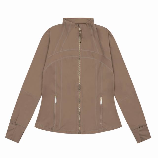 Lu132 P260 顶级版本 Lululemon Define系列女士立领瑜伽拉链夹克外套 Lulu经典王 各大平台全部卖爆 经典Define版型 上身无敌