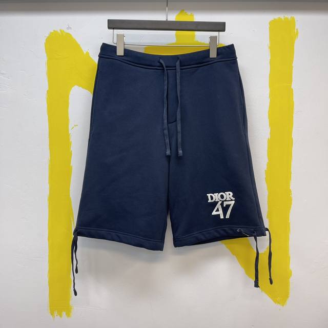P270D*Or Fw 秋冬新款 47针织棉布短裤 Size ：S-Xl 定制高克重棉质布料 抽拉式裤头款式 品牌Logo提花面料包边细节 内里抓绒增加舒适保暖