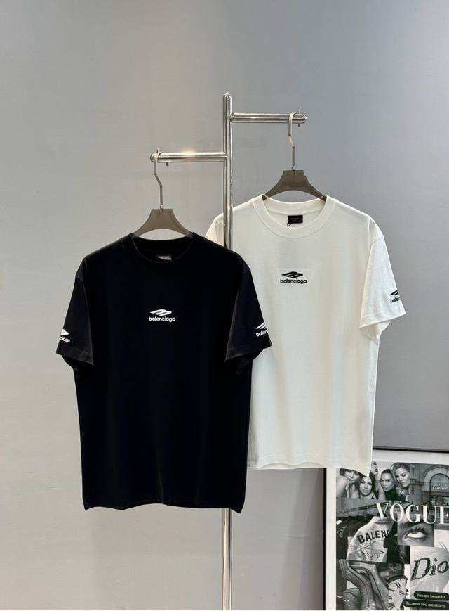 170 Balenciaga巴黎世家24Ss最新高版本！滑雪系列.男女同款！Balenciaga3M万针进口机器刺绣工艺.高克重300G纯棉面料.宽松版型！颜色