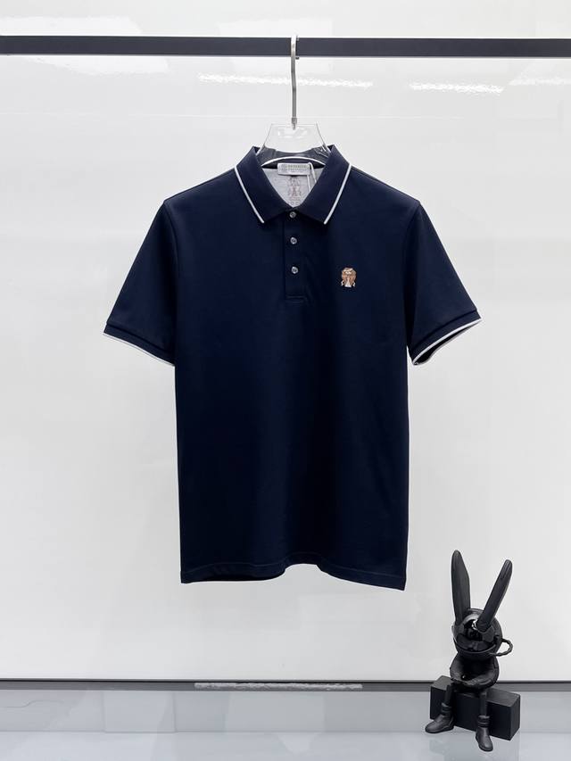 P250 Bc %新疆长绒棉 面料柔软舒适透气 2025 夏季 限量款短袖Polo系列 ：-