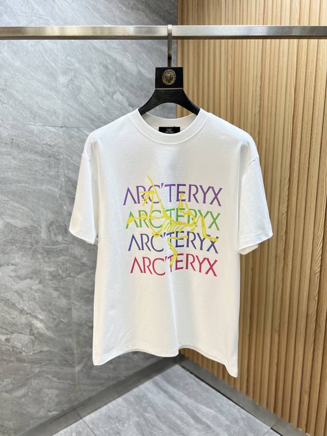 P180Arc 始祖鸟 2025年春夏新品上新 三标齐全 纯棉圆领短袖T恤 好货不用过多介绍 看细节 专柜码数：S-Xxxl 175 140建议L