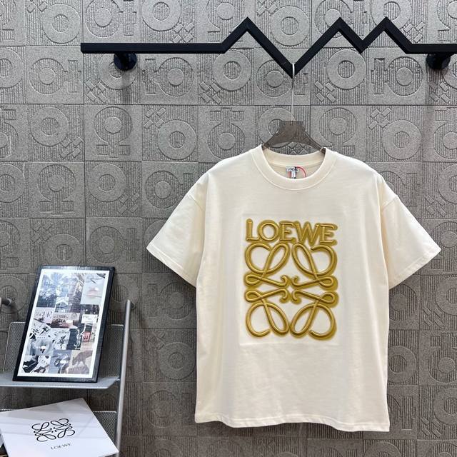 120 Loewe 罗意威 喷墨印花字母刺绣 Logo精致升级，灵感源自八十年代复古 原版面料 官方同款 定制同缸染面料 手感非常舒服 春夏最新砖柜同步 时尚又