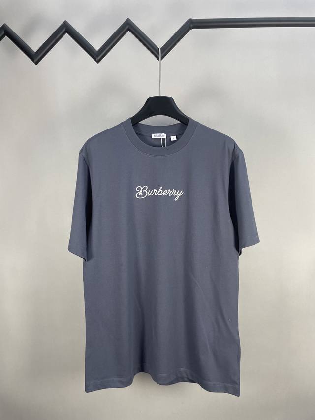 P160 Burberry 巴宝莉 25Ss早春新款巴宝莉 冲浪风格马术骑士印花棉质短袖T恤 码数：S.M.L.Xl.