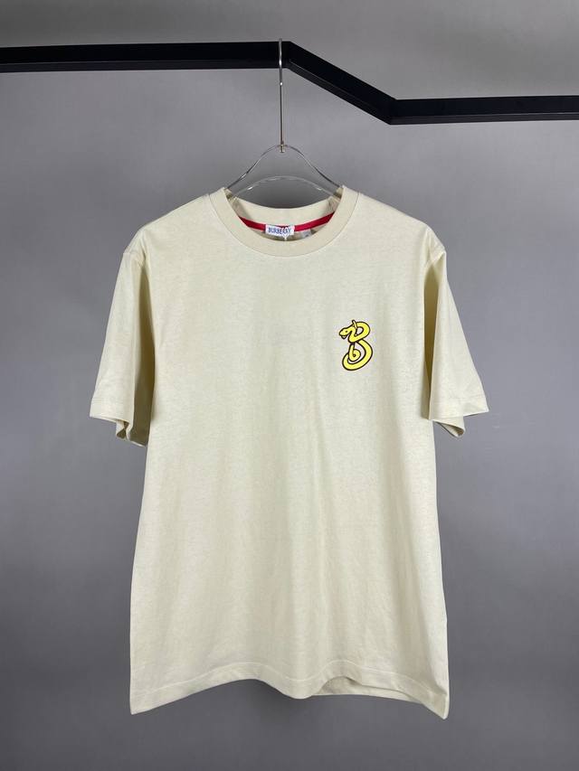 P160 Burberry 巴宝莉25Ss早春新款蛇年限定短袖T恤 独家高版出品 新禧贺岁蛇年系列 男女同款 尺码：S M L Xl