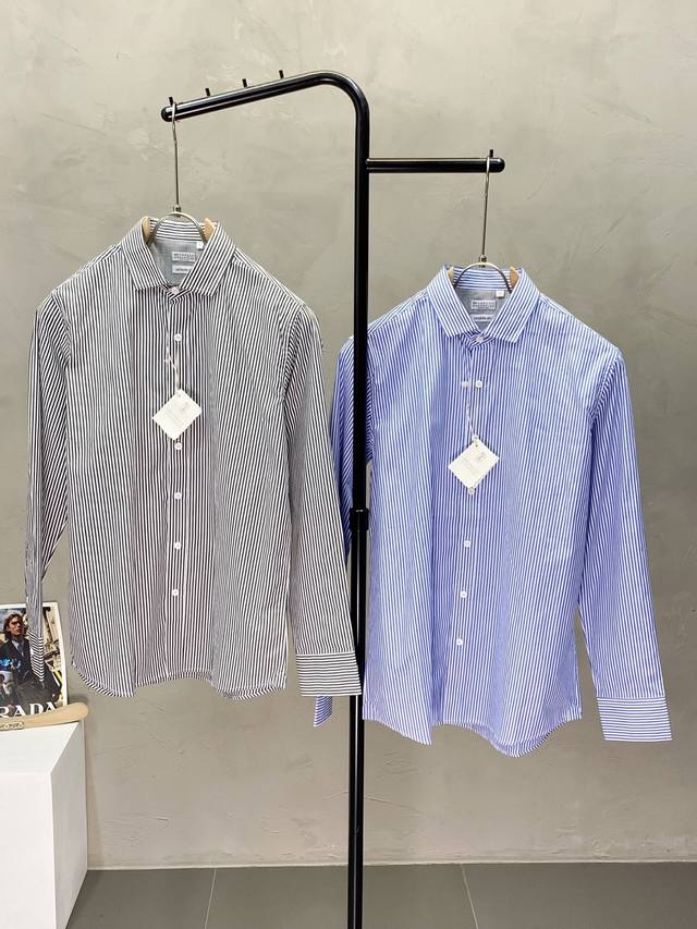 P260。Bc-Brunello Cucinali布鲁内洛 库奇内利独家专供新款原单男士休闲衬衫 高端定制 高端版本 时尚百搭爆款进口面料 手感超柔软细腻 穿着