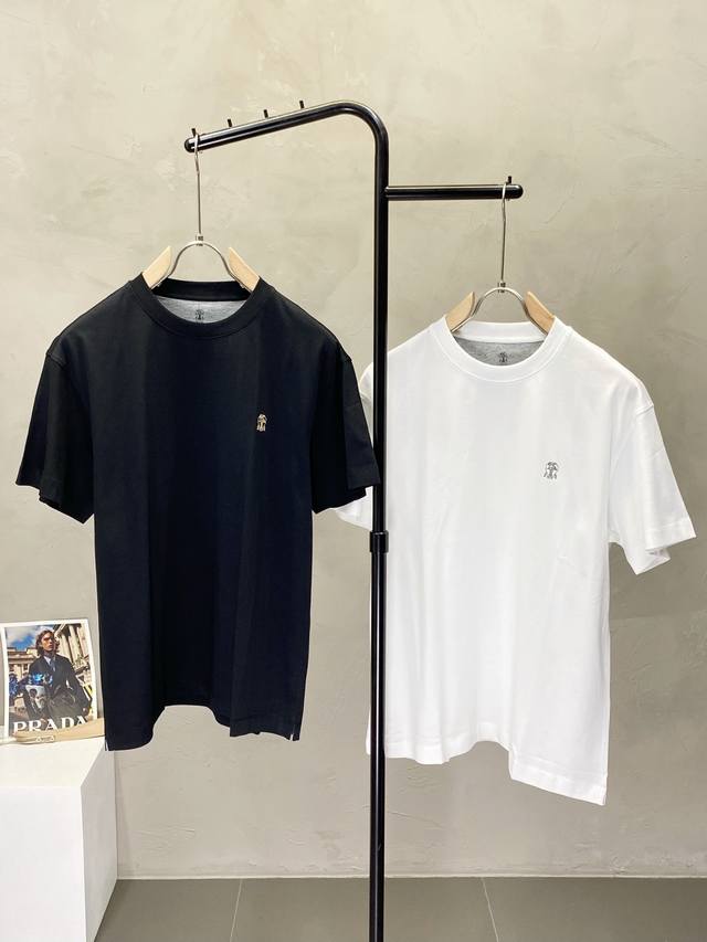 P260。Bc-Brunello Cucinali布鲁内洛 库奇内利独家专供新款原单男士休闲短袖 高端定制 高端版本 时尚百搭爆款进口面料 手感超柔软细腻 穿着
