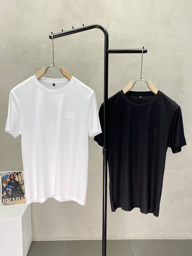 P220。Vivienne Westwood西太后独家专供新款原单男士休闲短袖 高端定制 高端版本 时尚百搭爆款进口面料 手感超柔软细腻 穿着亲肤舒适 高端精品