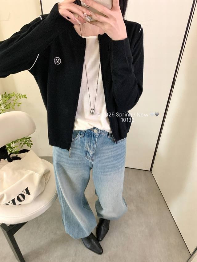 P210 25春 双链接假两件开衫