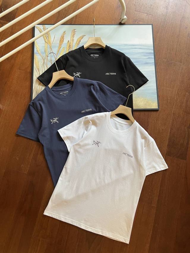 70包邮 arcteryx/始祖鸟胸前小Logo经典基础情侣款短袖T恤，男女同款，最火的鸟家系列，你值得拥有绝佳夏季穿搭必备单品 经典百搭永不过时系列，男女同款