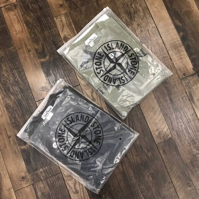 130 Stoneisland石头岛水洗做旧复古短袖T恤“蹉跎” 厚版硅胶印花字母工艺 定制定染 原版1:1复刻 重工工艺 重工炒雪花水洗做旧效果工艺 区别市场