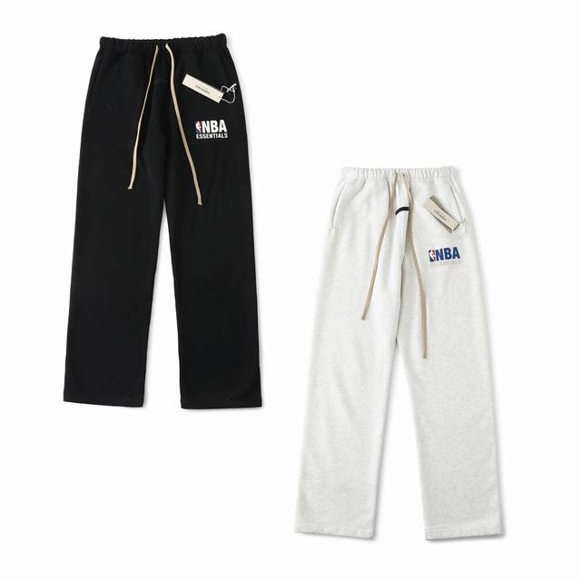 【过验级】230 Fear Of God Essentials Fog X Nba 联名款 Fw24 Essentials Nba Tee 硅胶Logo 系列