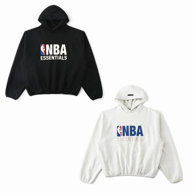 【过验级】230 Fear Of God Essentials Fog X Nba 联名款 Fw24 Essentials Nba Tee 硅胶Logo 系列