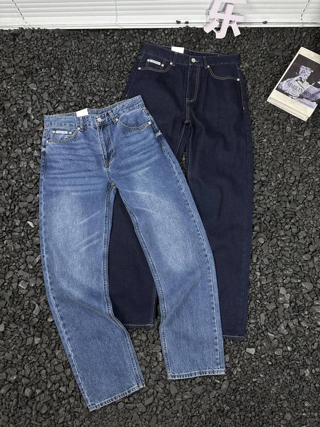 180 - Ck Jeans25早春新款复刻经典复古 双色男女同款经典直筒牛仔裤 - 还在为日常穿搭不够出彩而发愁？Ck Jeans 25早春新款复刻经典复古直