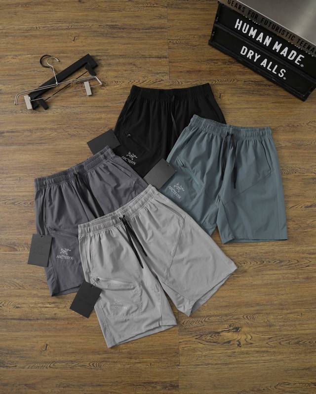 140 Arc'teryx /始祖鸟男士机能户外与城市休闲于一体的超强男士梭织速干短裤 面料辅料全是原版1:1复刻 商务休闲完美走起，好货来的有点迟， 拿到手就