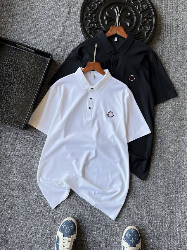 140 专柜顶级无痕锦氨！ 人气爆款！Moncler/蒙口专柜新品蚕丝锦氨无痕短袖Polo衫！恒隆在售万元级，款号：1231 蒙口家今年最新蚕丝锦氨棉面料！拿到