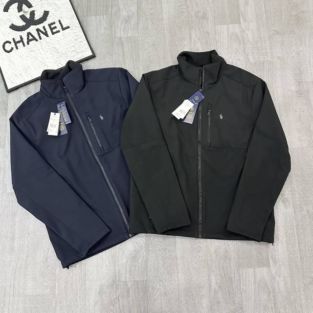 240 Polo Ralph Lauren半高领拉链长袖 立领抓绒软壳外套 【顶级复刻 区别通货】 颜色：黑色 藏青色 - 顶级复刻版本 区别市场通货 - 购入