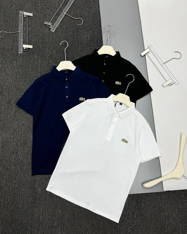 100（顶级版本 区别通货）小鳄鱼/简约Polo短袖比普通针织布更透气、干爽及更耐洗。经典无需多言，看似简单的Polo衫其实是最时尚的单品.设计简单，大方，穿着