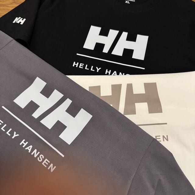 70 海丽汉森/Hellyhansen Hh宽松字母印花情侣短袖 情侣同款 定织定染一致260G纯棉双纱面料 同缸零色差领口螺纹 四针六线工艺 面料舒适透气 机