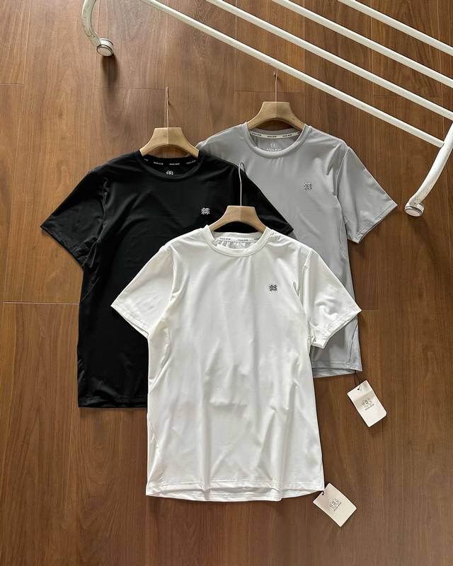 120 速干推荐Kolon Sport / 可隆夏季新品三色圆领短袖吸湿速干T恤亲肤防晒上衣Upf70+上衣T 夏Upf70+防晒抗菌上衣.Kl后字母圆领体恤这