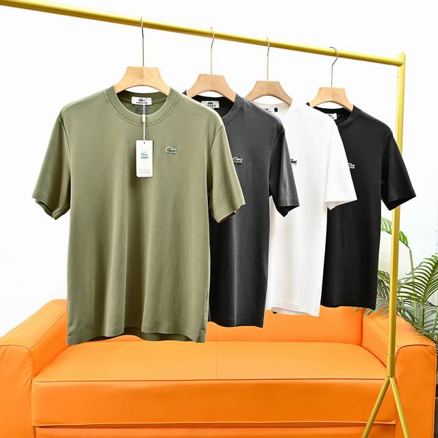 100包邮 lacoste法国鳄鱼25Ss夏季新款限定款速干圆领短袖T恤！！ 青岛贸易公司渠道的货！！质量不必多说！非常好！ 今年新款式，符合你心目中的理想口味