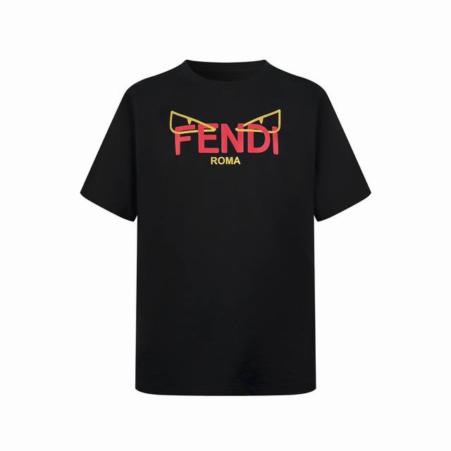 160 顶级版本 fendi芬迪 春节限定 纯色字母印花圆领短袖T恤 男女同款 - 还在为日常穿搭不够出彩而烦恼？Fendi芬迪春节限定短袖T恤，绝对是你的时尚