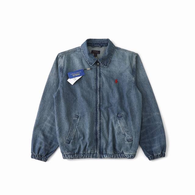 250（顶级复刻）Ralph Lauren/拉夫劳伦 25春秋季新款Bayport水洗牛仔夹克男女同款 - 顶级复刻版本 区别市场通货 - 辅料: 原版吊牌水洗