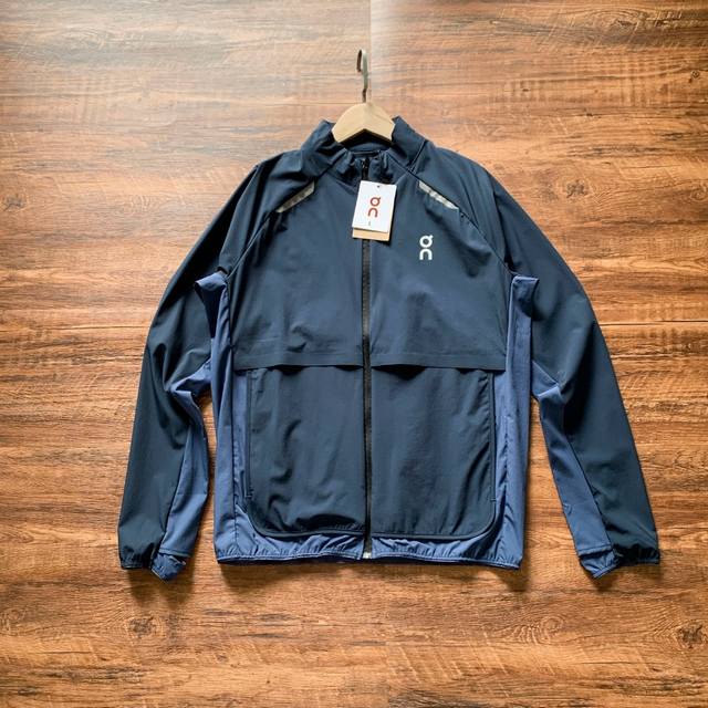 180 On昂跑 Weather Jacket Insulated 男款轻量破风马拉松跑步夹克外套立领！！ weatherjacket Insulate d在寒