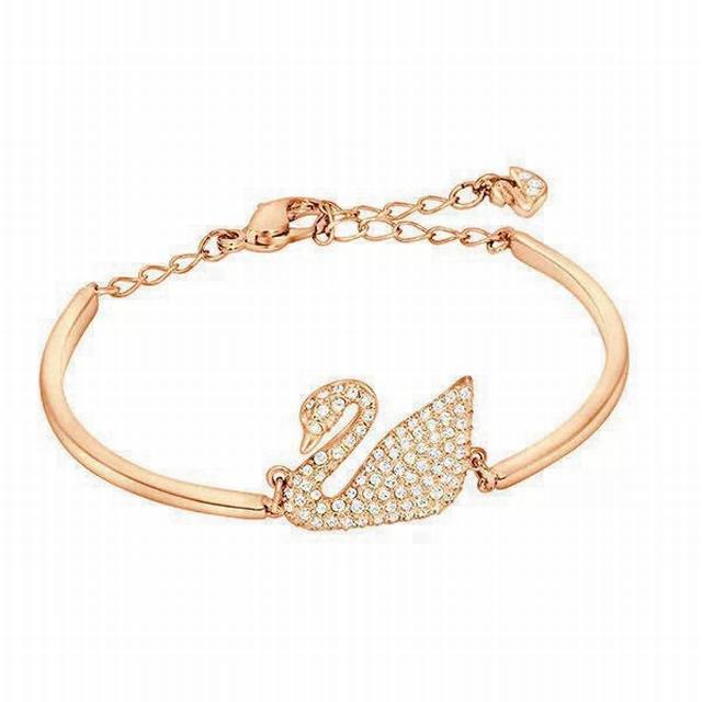 110 Swarovski施华洛世奇天鹅手镯手链 配全套包装 款419 施华洛世奇原厂订单！深圳出口港货，仅此一批！礼物准备好了吗？ 天鹅，象征优雅及高贵是施华
