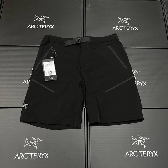 p150！ 始祖鸟 Arctery 联名 Gamma Quick Dry Short多口袋小标刺绣短裤 -面料: 采用Aequora Airperm混纺面料（8