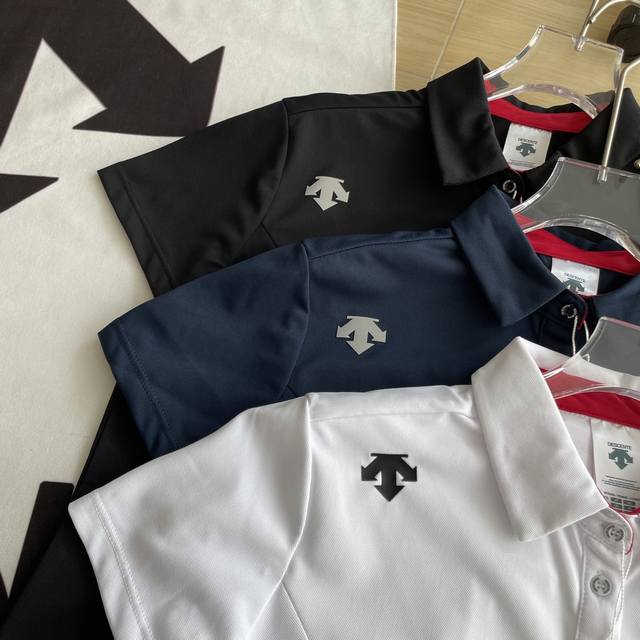 细节图150 女款Polodescente/迪桑特三色Awaken破风跑步春夏新品运动速干短袖Polo 全新面料短袖运动休闲Polo衫 专柜同步！ 客供订制原版
