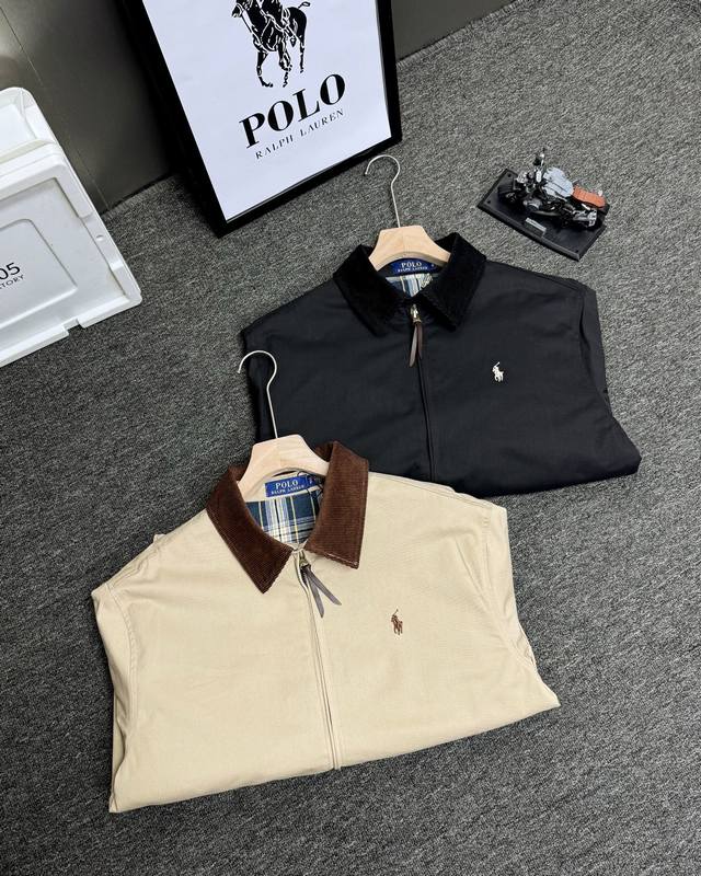 200 Ralph Lauren拉夫劳伦中古夹克外套顶级版本（原版复刻） 这件Ralph Lauren中古夹克外套秋冬季节使用率简直不要太高，灯芯绒领就很美式复