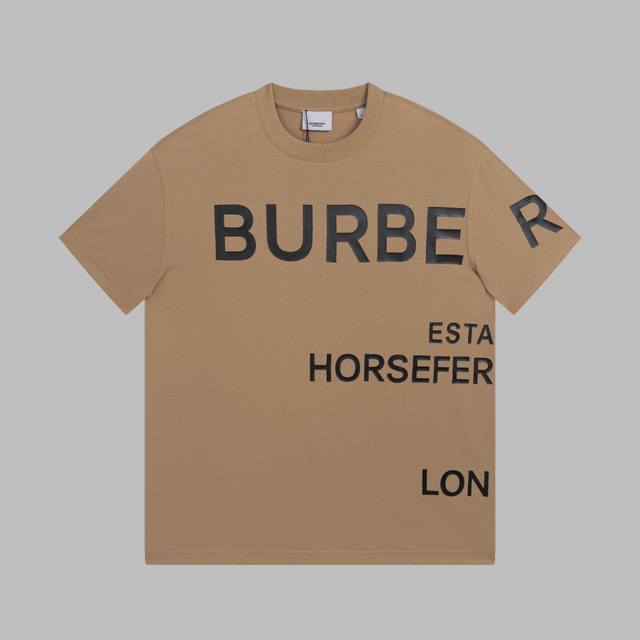 特价50Bbr Horseferry 印花棉质宽松 T 恤衫 bur王牌渠道 秒杀市面上一切版本 只能说根本就不是一个级别的存在 不管是材质还是细节还原度以及工
