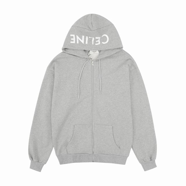 210 celine/赛琳 经典胶囊系列拉链外套 size：S-L
