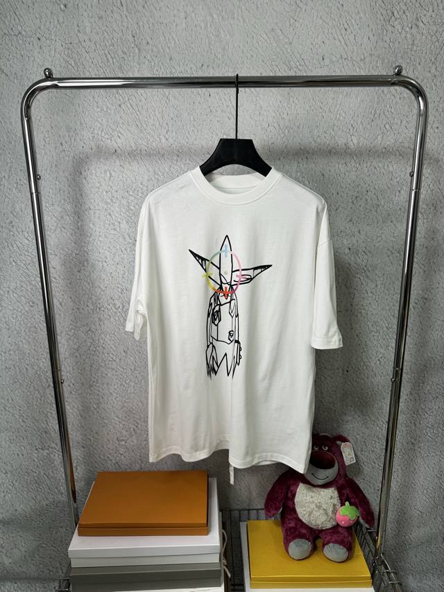 1028#P110 顶级版本 off-White经典爆款Ow20Ss 外星人彩色箭头短袖T恤 oversize版型，最大码可穿到220斤左右，对体宽的大哥非常友