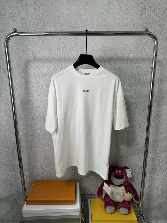 1027#P100 顶级版本 off-White经典爆款Ow24Ss 背后红箭头吐舌笑脸短袖T恤 oversize版型，最大码可穿到220斤左右，对体宽的大哥非